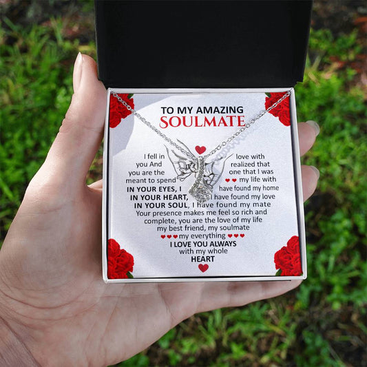 To My Amazing Soulmate - Alluring Beauty Necklace